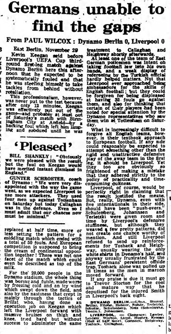 Guardian match report