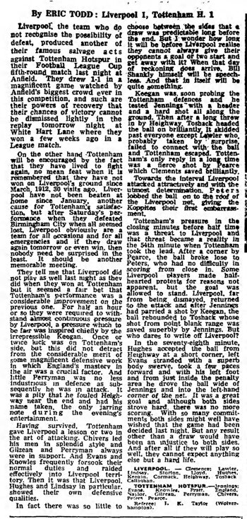 Guardian match report