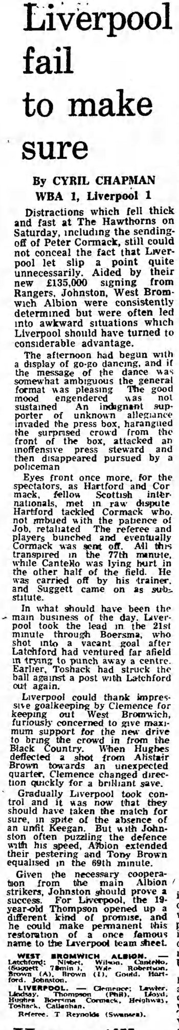 Guardian match report