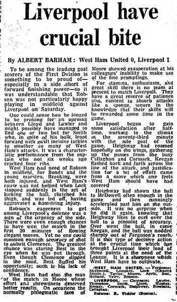 Guardian match report