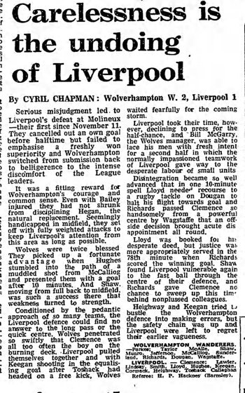 Guardian match report