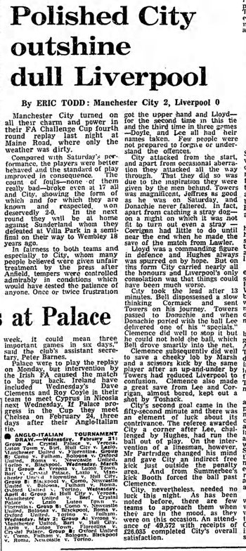 Guardian match report