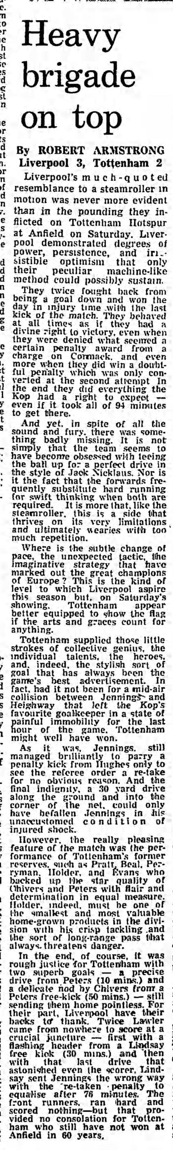 Guardian match report