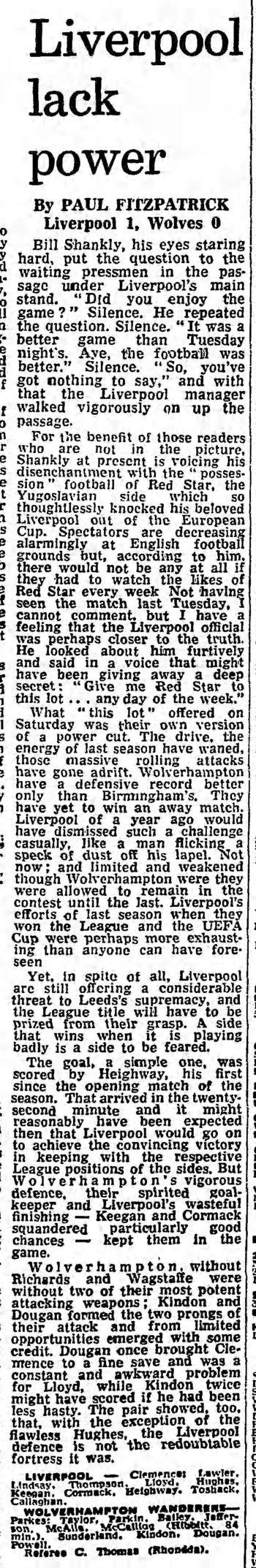 Guardian match report