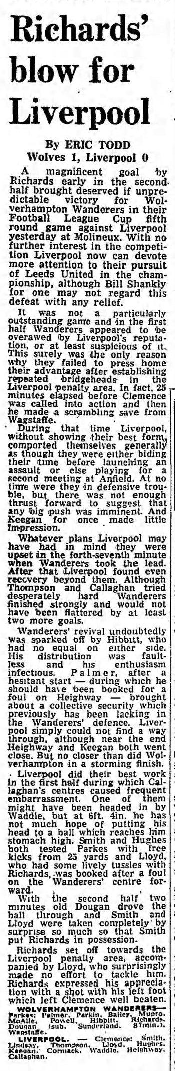 Guardian match report