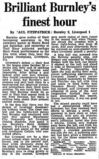 Guardian match report
