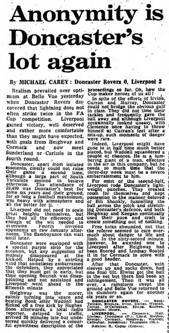 Guardian match report