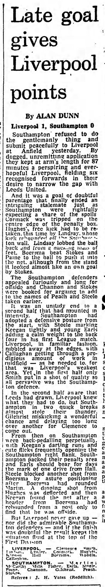 Guardian match report