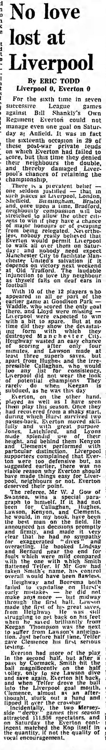 Guardian match report