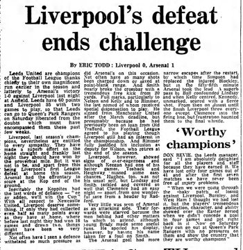 Guardian match report