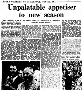 Guardian match report