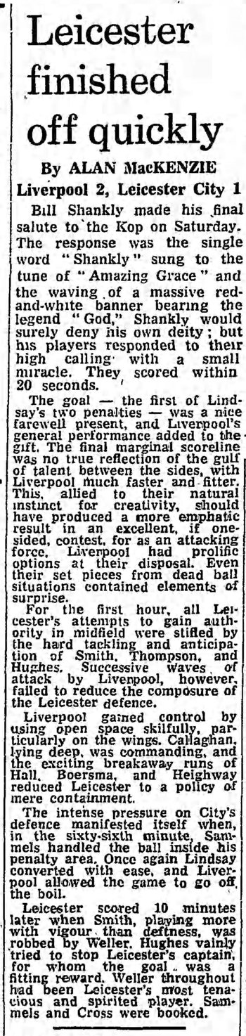 Guardian match report