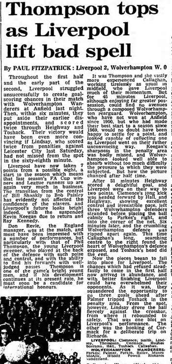 Guardian match report