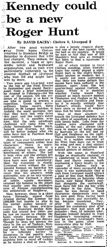 Guardian match report