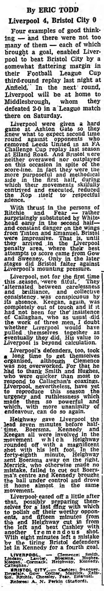 Guardian match report