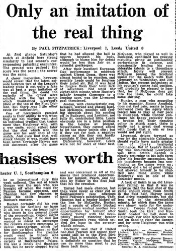 Guardian match report