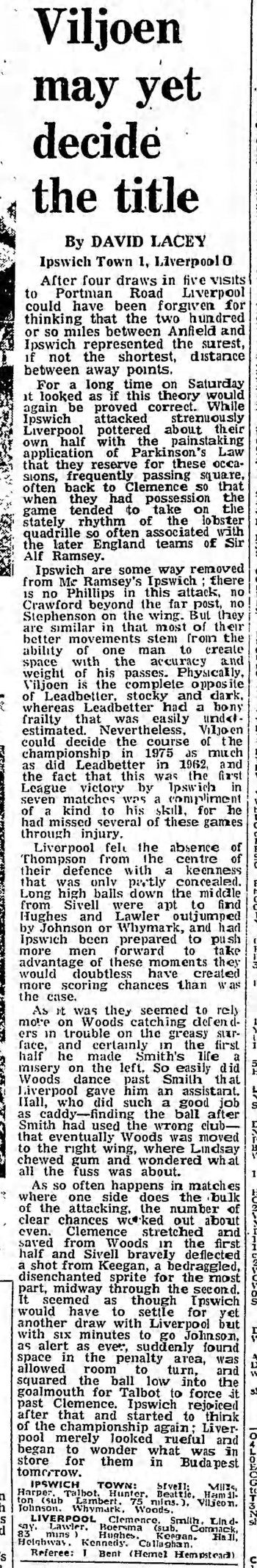 Guardian match report