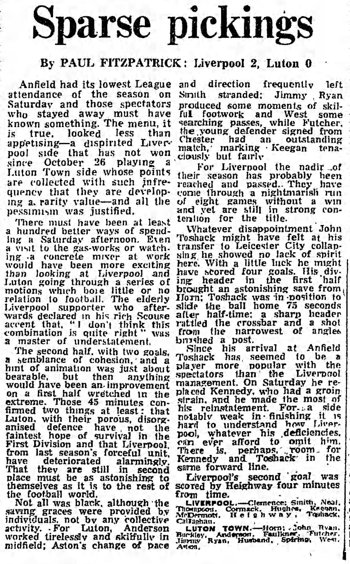 Guardian match report