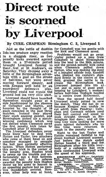 Guardian match report