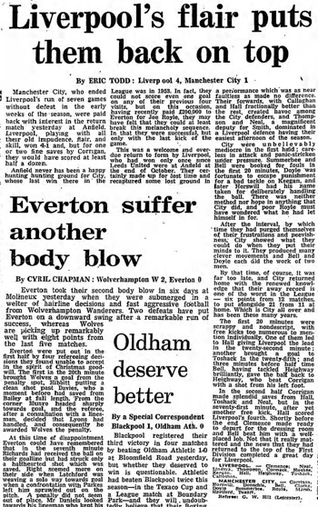 Guardian match report