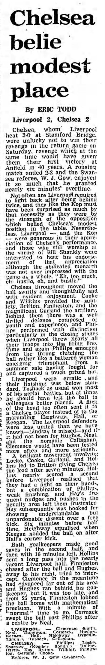 Guardian match report