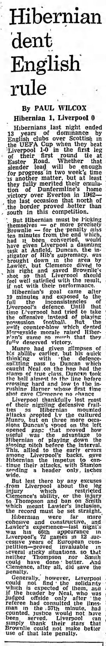 Guardian match report