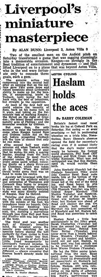 Guardian match report