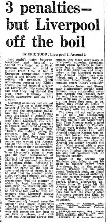 Guardian match report