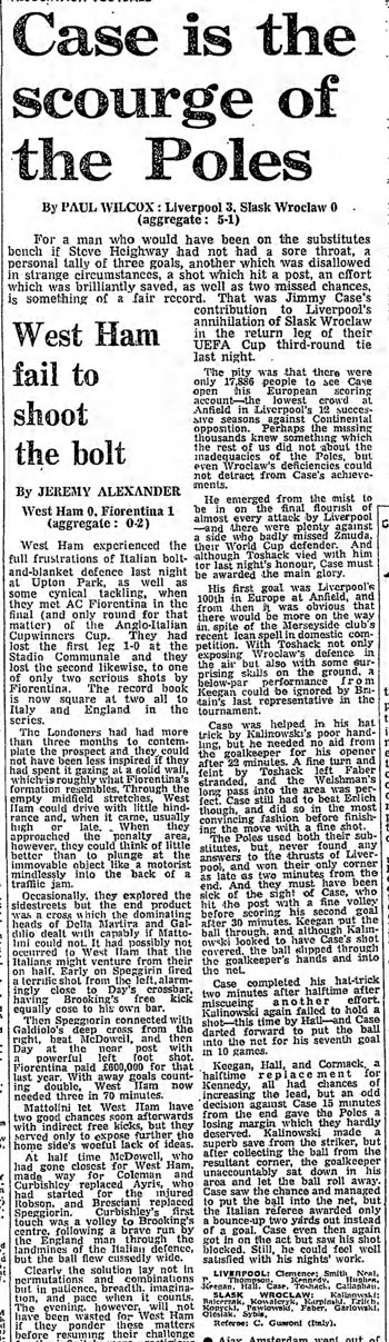 Guardian match report