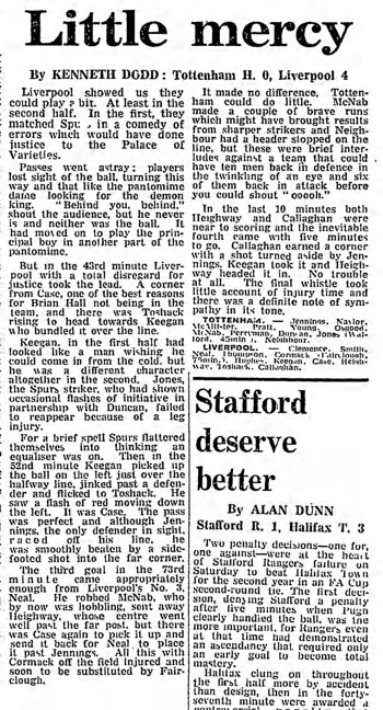 Guardian match report