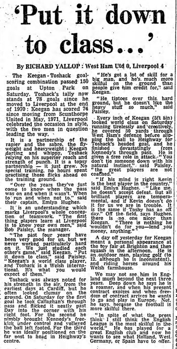 Guardian match report