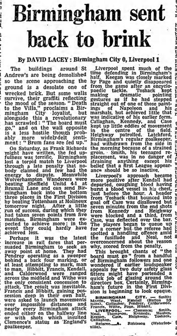 Guardian match report