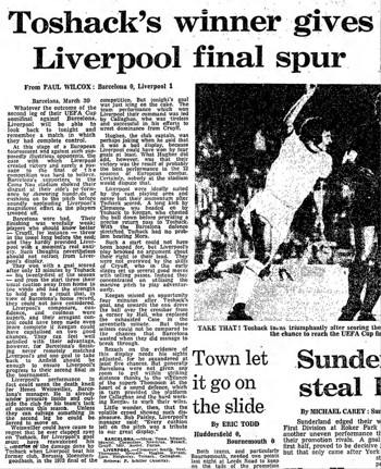 Guardian match report