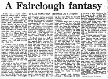 Guardian match report