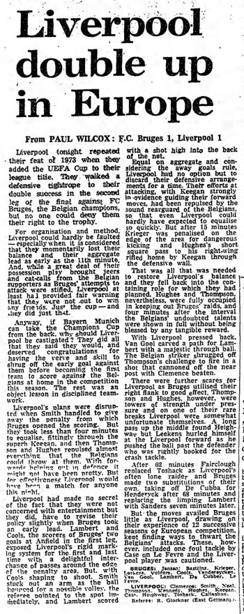 Guardian match report