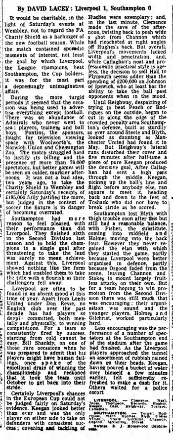 Guardian match report