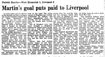 Guardian match report