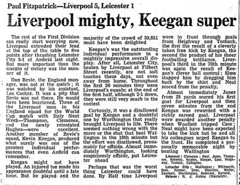 Guardian match report