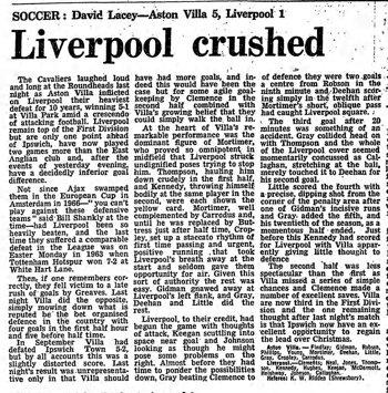 Guardian match report