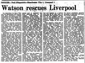 Guardian match report