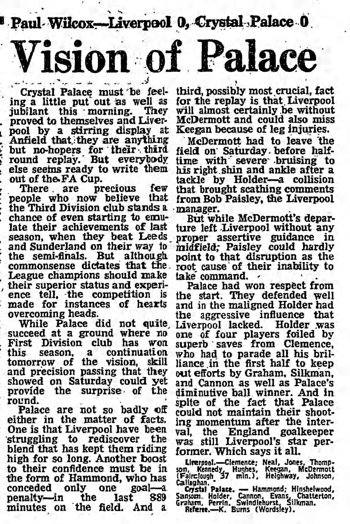 Guardian match report