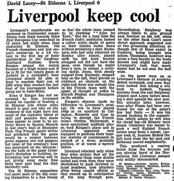 Guardian match report