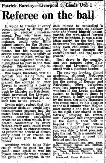 Guardian match report