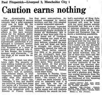 Guardian match report