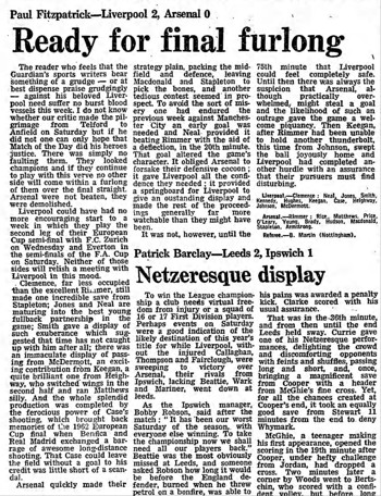 Guardian match report