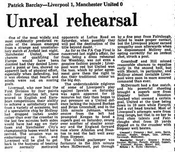 Guardian match report