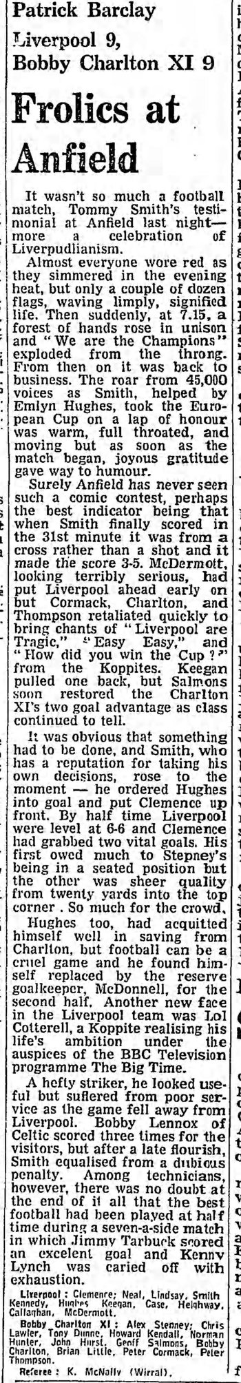 Guardian match report