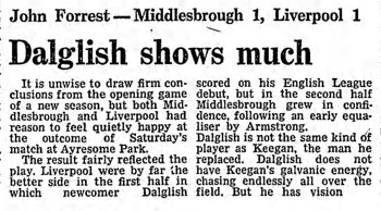 Guardian match report