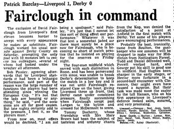 Guardian match report