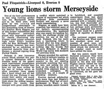 Guardian match report